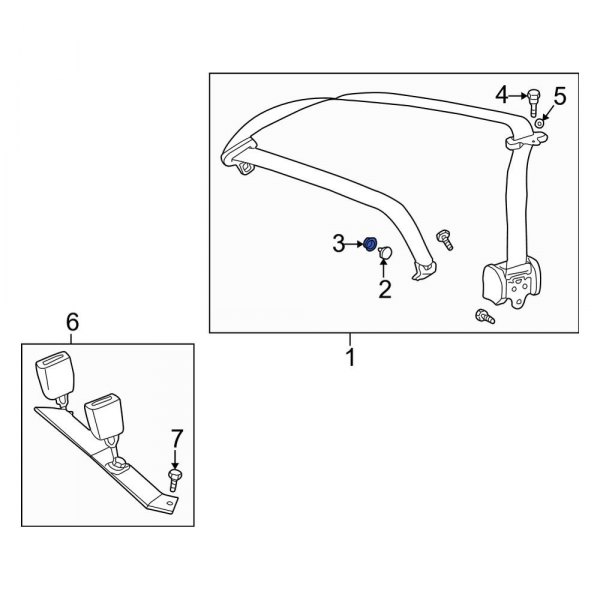 mercedes seat belt stop button