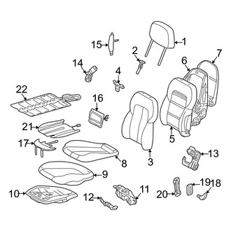 Mercedes-Benz OE - Seats & Tracks - Front Seat Components