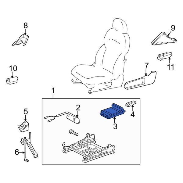 Power Seat Control Module