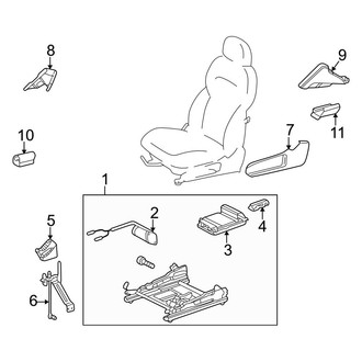 Mercedes-Benz OE - Seats & Tracks - Tracks & Components