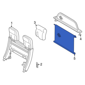 Mercedes-Benz OE - Back Glass Sunshade