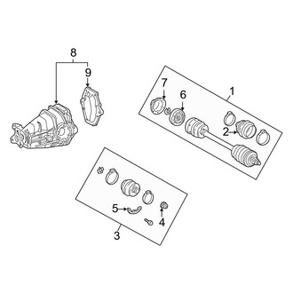 Mercedes-Benz OE - Rear Suspension - Axle & Differential