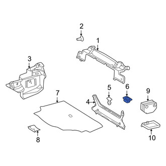 Mercedes-Benz OE - Trunk Trim Panel Cap
