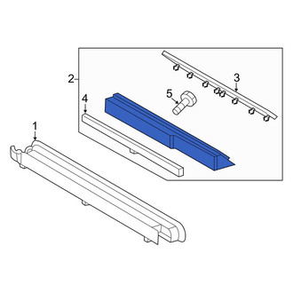 Mercedes-Benz OE - Rear Center High Mount Stop Light