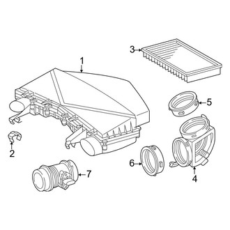 Mercedes-Benz OE - Engine - Air Intake