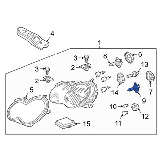 Mercedes-Benz OE - Front Headlight Bulb