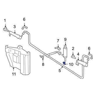 Mercedes-Benz OE - Headlight Washer Pump Grommet