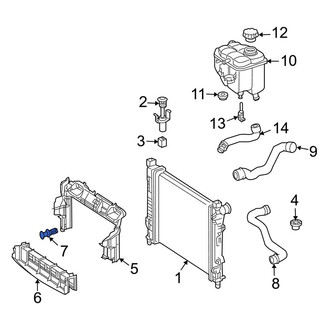Mercedes-Benz OE - Package Tray Trim Clip