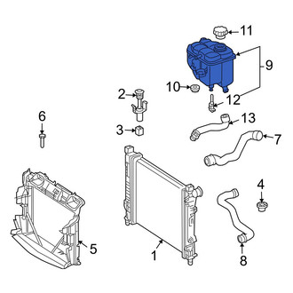 Mercedes-Benz OE - Engine Coolant Reservoir