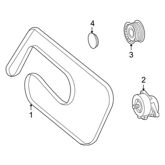Mercedes-Benz OE - Cooling - Belts & Pulleys