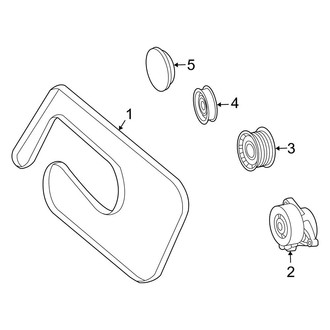 Mercedes-Benz OE - Cooling - Belts & Pulleys