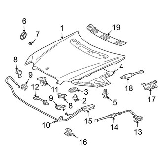 Mercedes-Benz OE - Hood & Components (Coupe)