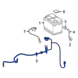 Mercedes-Benz OE - Battery Cable