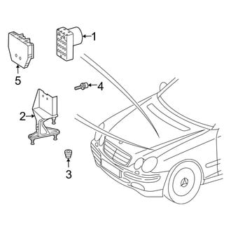 Mercedes-Benz OE - Electrical - ABS Components (Coupe)