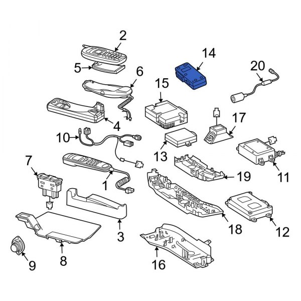 Mobile Phone Control Module