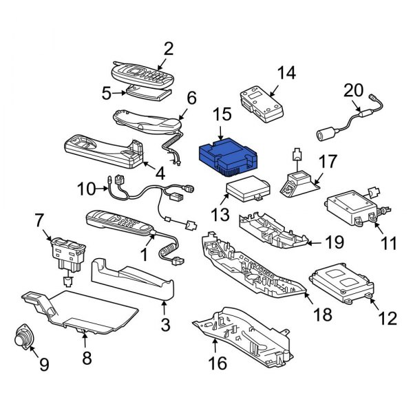 Mobile Phone Control Module