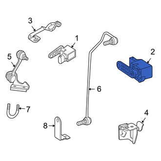 Mercedes-Benz OE - Rear Headlight Level Sensor