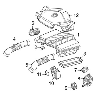 Mercedes-Benz OE - Engine - Air Intake (Coupe)