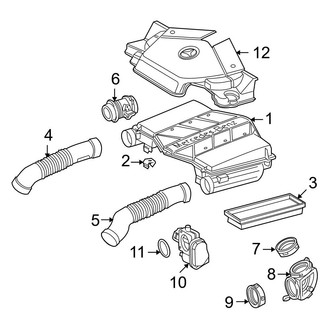 Mercedes-Benz OE - Engine - Air Intake (Coupe)