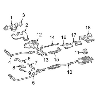 Mercedes-Benz OE - Exhaust System - Exhaust Components