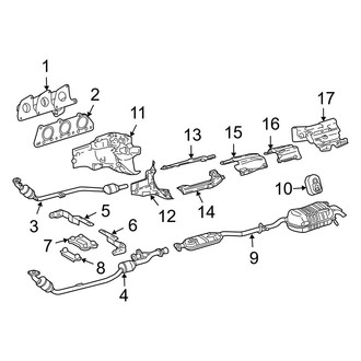Mercedes-Benz OE - Exhaust System - Exhaust Components