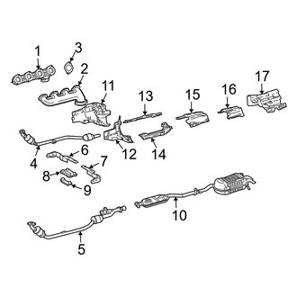 Mercedes-Benz OE - Exhaust System - Exhaust Components
