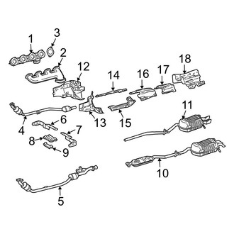 Mercedes-Benz OE - Exhaust System - Exhaust Components
