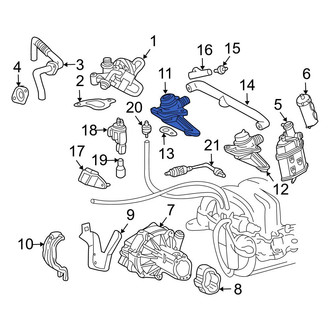 Mercedes-Benz OE - Secondary Air Injection Pump Check Valve