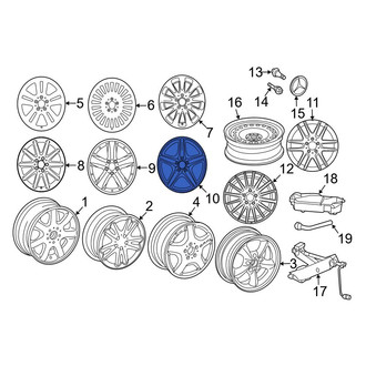 Mercedes-Benz OE - Wheel