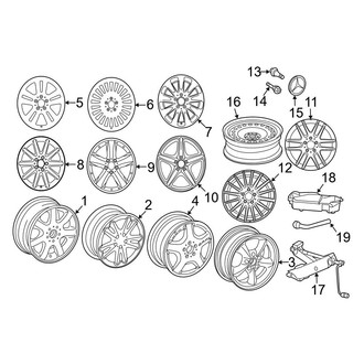 Mercedes-Benz OE - Wheels