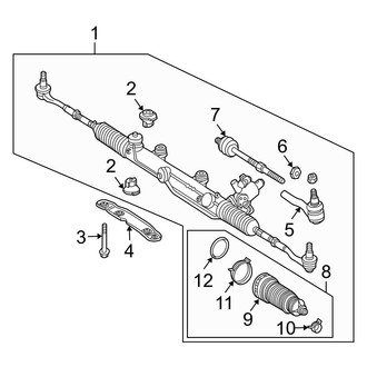 Mercedes-Benz OE - Steering Gear & Linkage (Coupe)
