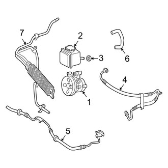Mercedes-Benz OE - Steering Gear & Linkage - Pump & Hoses