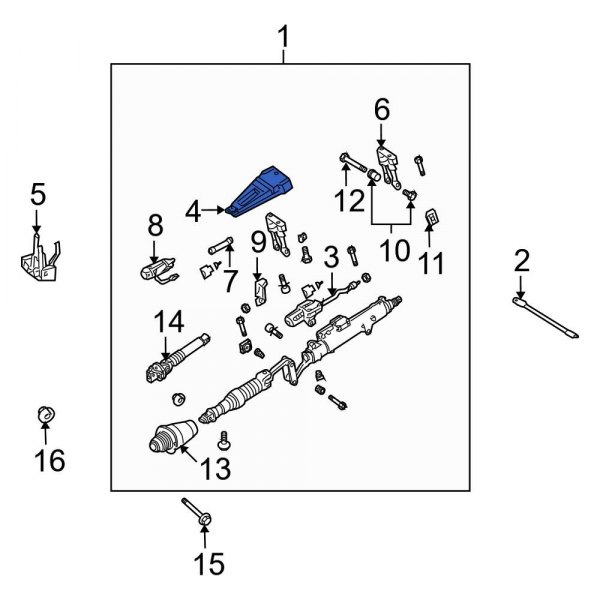 Steering Column Bracket