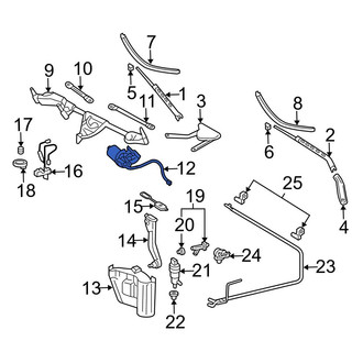 Mercedes-Benz OE - Wiper Motor
