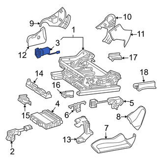 Mercedes-Benz OE - Seat Motor