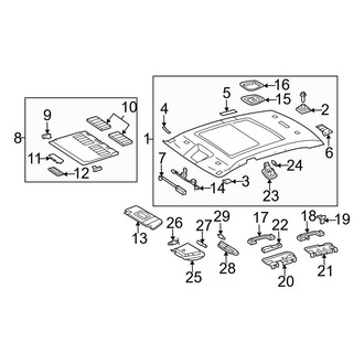 Mercedes-Benz OE - Roof - Interior Trim