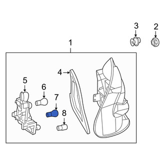 Mercedes-Benz OE - Back Up Light Bulb