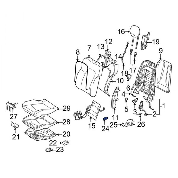 Seat Lumbar Switch