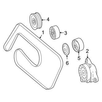 Mercedes-Benz OE - Cooling - Belts & Pulleys
