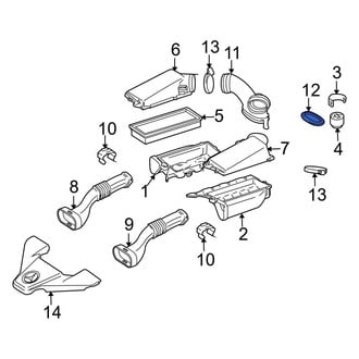 Mercedes-Benz OE - Engine Air Intake Hose Seal