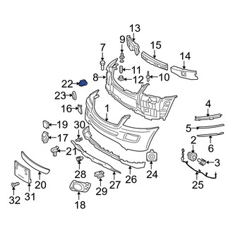 Mercedes-Benz OE - Rear Parking Aid Sensor