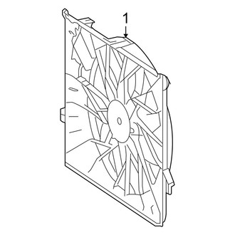 Mercedes-Benz OE - Cooling Fan