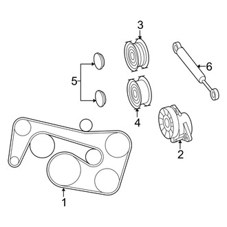 Mercedes-Benz OE - Cooling - Belts & Pulleys (4Matic)
