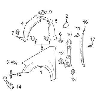 Mercedes-Benz OE - Fender & Components