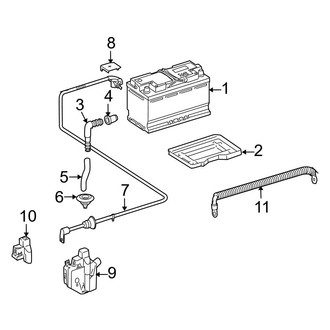 Mercedes-Benz OE - Electrical - Battery