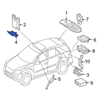 Mercedes-Benz OE - Antenna Bracket
