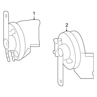 Mercedes-Benz OE - Electrical - Horn