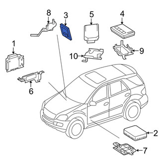 Mercedes-Benz OE - Active Suspension Control Module