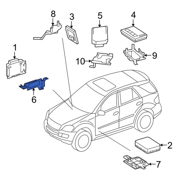 Engine Control Module (ECM) Bracket