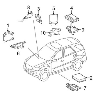 Mercedes-Benz OE - Electrical Components (Control Modules)